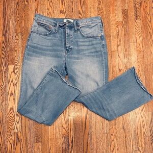 Madewell Cali Demi-Boot Jeans Women’s Size 31 High Rise